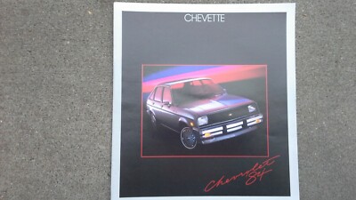 1984 Chevrolet Chevette Dealer Sales Brochures NOS