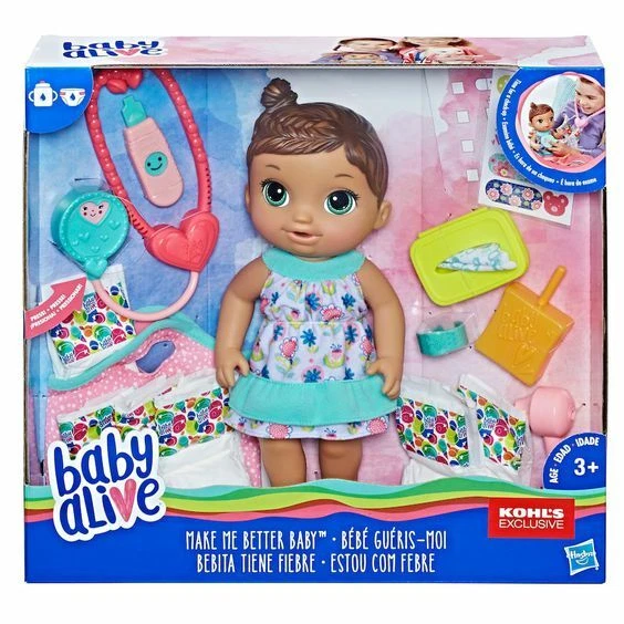 Baby Alive Make Me Better Baby Doll Brand New