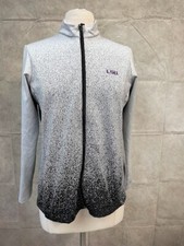 Antigua Women's Full Zip Jacket Gray/Black Size L