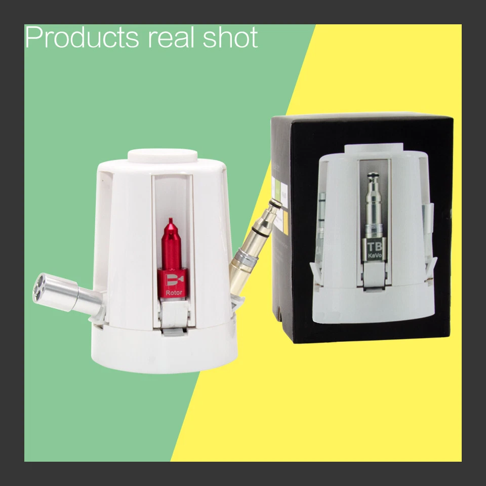 Sistema de lubricación dental de piezas de mano máquina de limpieza de engrasadores 5 boquillas llenas de aceite Foto 2 de 4