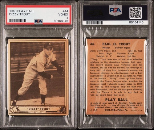 1940 Dizzy Trout #44