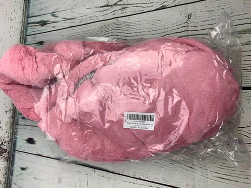Girls Winter Warm Coats Ear Hooded Faux Fur Fleece Jacket 5T - Picture 4 of 4