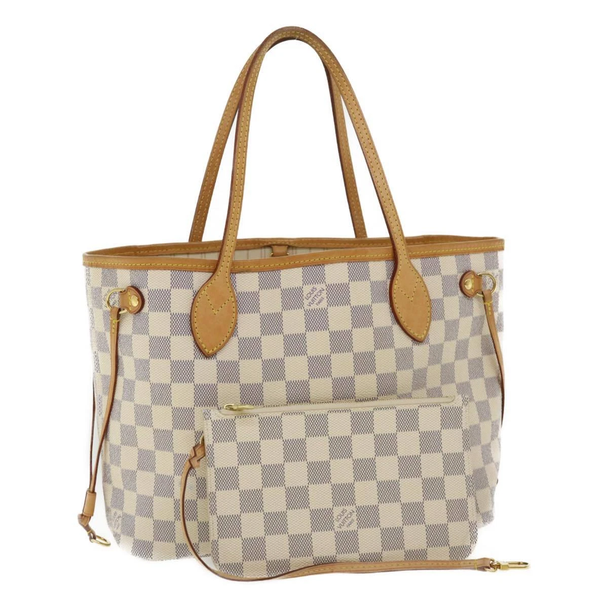 Neverfull MM Damier Azur Canvas - Women - Handbags