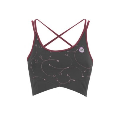 E9 Gilli Sport Bra for Women Climbing Top Yoga Top Ash