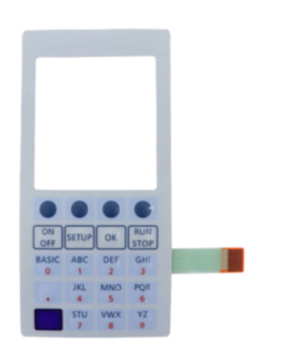 Replacement: Baxter Sigma Spectrum IV Pump Front Overlay Keypad OEM P/N 41001