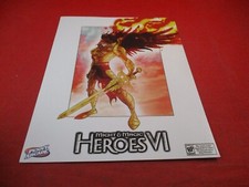 Might & Magic Heroes VI PC Computer Game PAX Penny Arcade Promo Ad Flyer