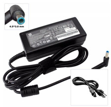 Genuine 45W HP Blue tip AC Adapter Charger 740015-002 741727-001 19.5V 2.31A