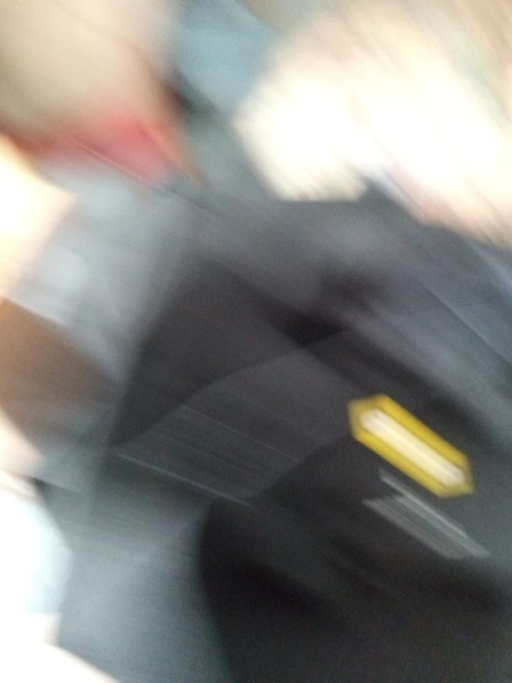 WonderWink Pro Nursing Medical Scrub Top L Pockets Black - Image 4 of 4