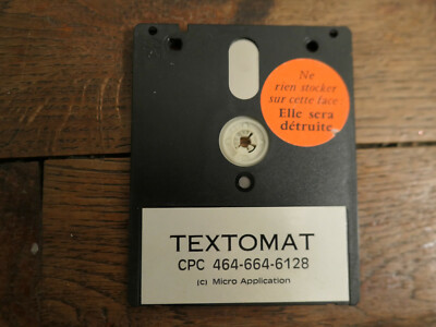 Amstrad Datamat disquette micro application - Jeux vidéo