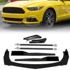For Ford Mustang Gt Front Rear Bumper Lip Spoiler Splitter Body Kit Side Skirt For Ford Mustang Gt Front Rear Bumper Lip Spoiler Splitter Body Kit Side Skirt