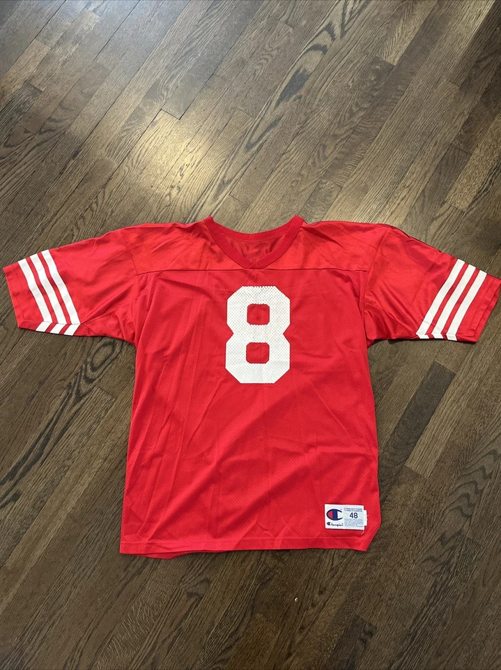 Camiseta San Francisco 49ers Steve Young Hombre Talla 48 Champion Roja Foto 4 de 4