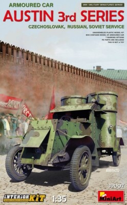 Miniart 39007 Panzerwagen Austin 3. Serie im Maßstab 1:35 mit Innenausstattung 