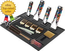 Magnetic Barber Organizer Mat for Clippers 17.7'' X 11.8'' 4 Magnet Professional
