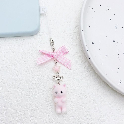 Anti Lost 3D Kitten Mobile Phone Chain Cat Cell Phone Charm Jewelry Gift - 第 15/21 張圖片