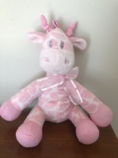 First  Main Jingles Giraffe Plush Rattle Baby Lovey Stuffed Toy 9"