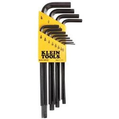 Klein Tools LS12 12-Piece L-Style Hex-Key Caddy Set-Inch