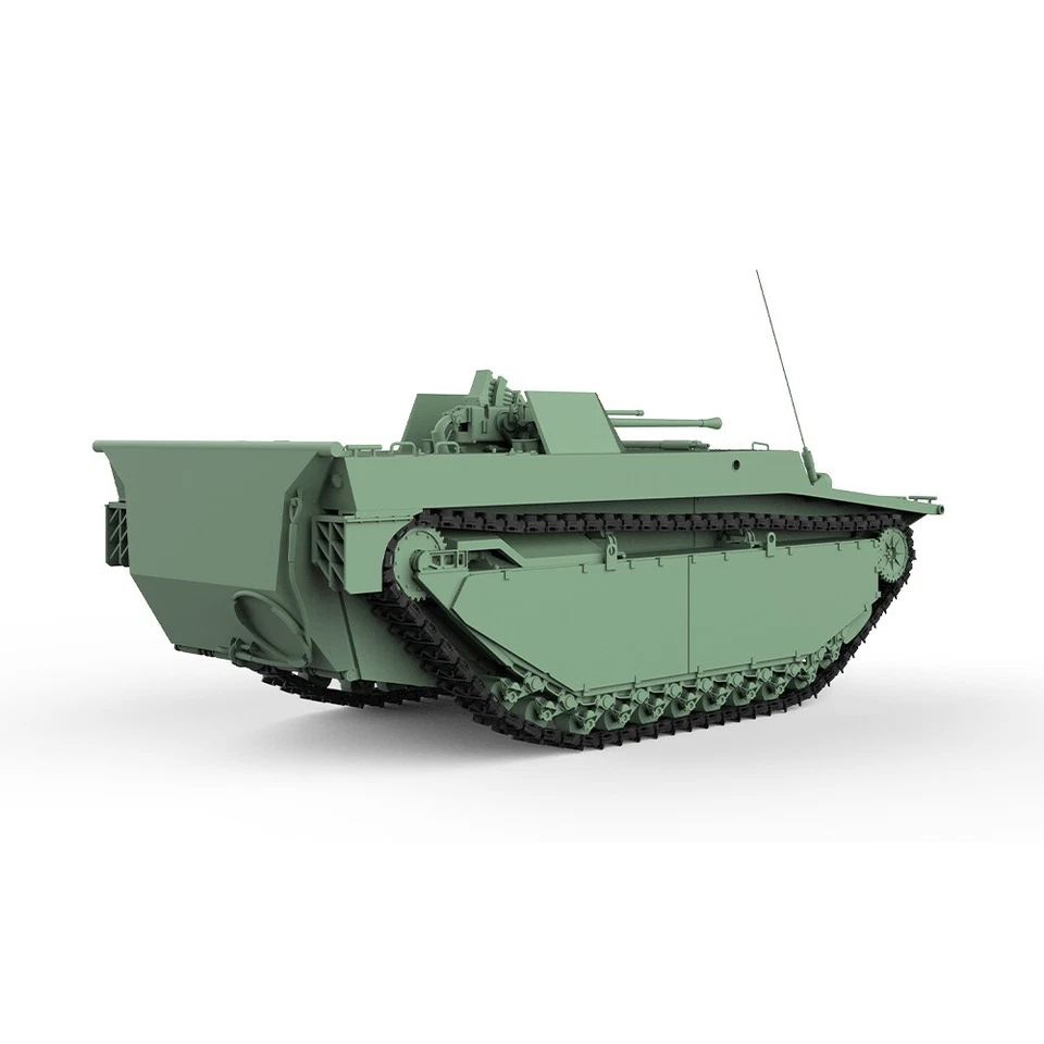 SSMODEL SS32670 V1.9 1/32 Military Model Kit France LVT-4/40mm Bofors Light Tank - Image 3 of 4