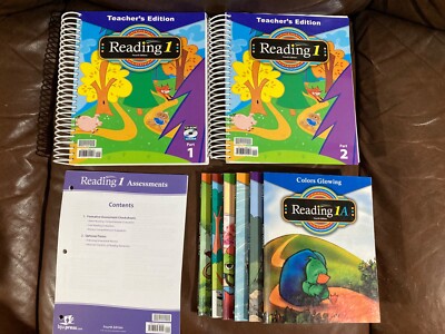 VERY GOOD BJU Press Reading 1 Set, 4th Edition