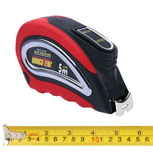 Lock Inch Metric Tape Measure Measuring Steel Tape 3/5/7.5m Steel Tape Measure - Picture 14 of 14