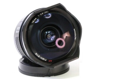 Excellent+++++] Minolta AF Fisheye 16mm f/2.8 Lens For Sony A From