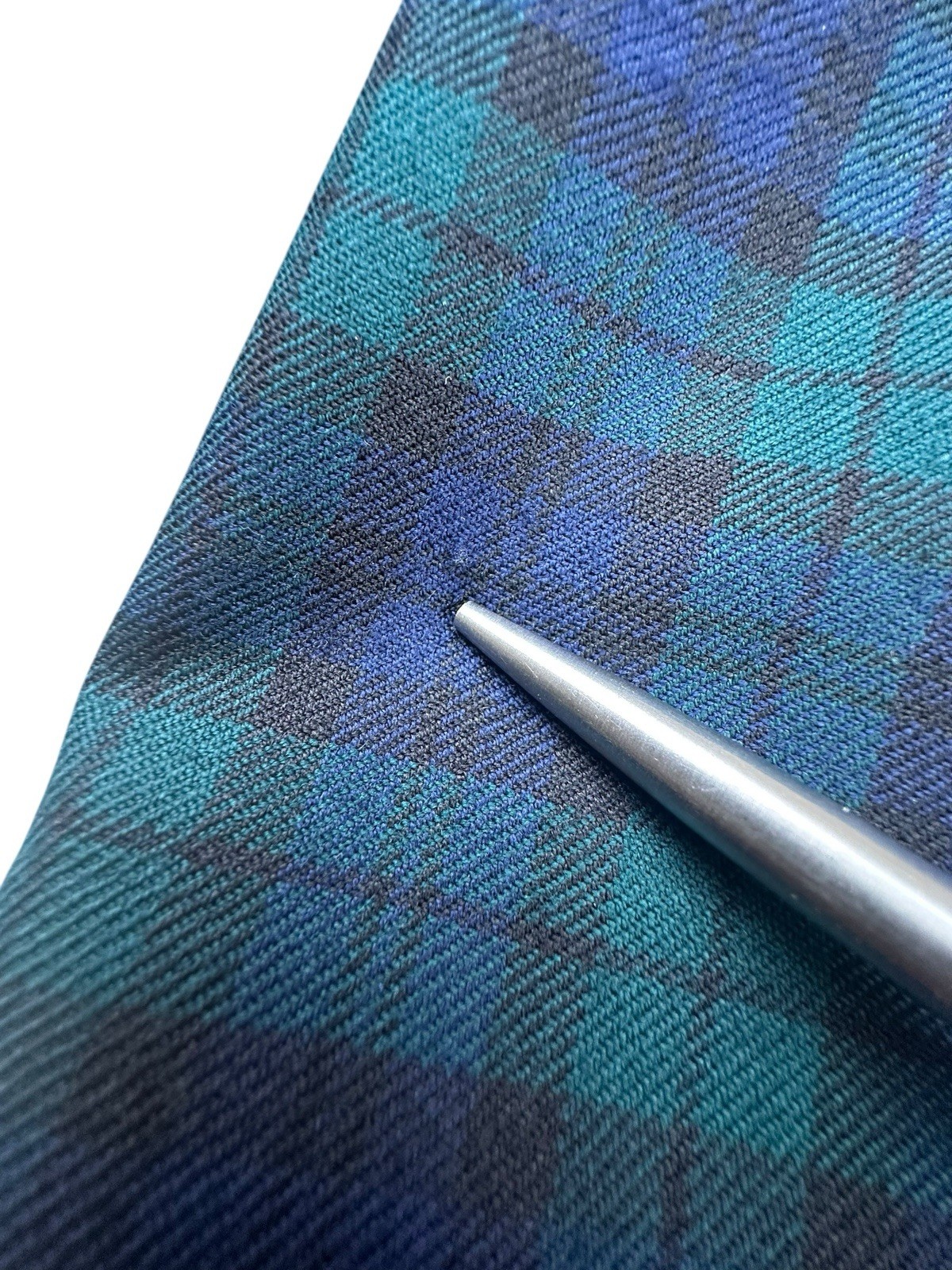 Pendleton Black Watch Plaid Wool Jacket Blazer Bu… - image 10