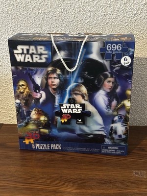 Star Wars Super 3D 6 Puzzle Pack