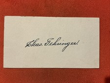 Charles Gehringer🔥🔥MLB Debut: 1924 Detroit Tigers 🔥HOF🔥🔥Auto Cut🔥🔥