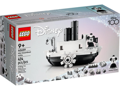 Lego Disney Mini Steamboat Willie 40659 Retired Limited Edition New Sealed 2023