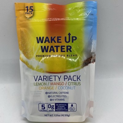 Wake Up Water Energy Blend Variety Pack