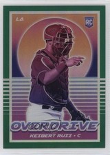 2021 Panini Chronicles Overdrive Green Prizm /75 Keibert Ruiz #5 0w7