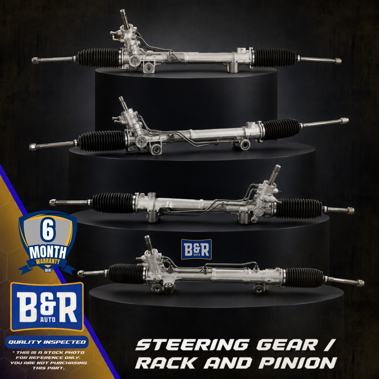 Used Rack and Pinion Assembly fits: 2014 Maserati GHIBLI Grade A