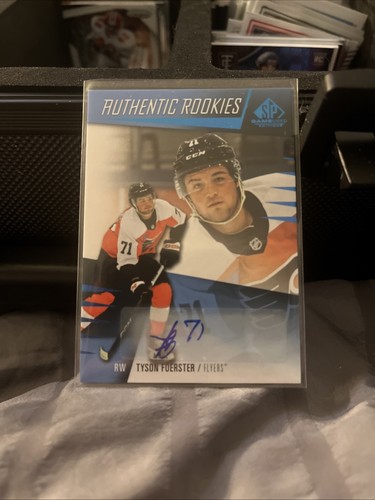 2023-24 Upper Deck SP Game Used - Authentic Rookies Tyson Foerster Auto