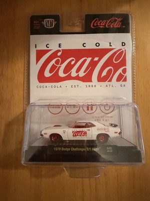 M2 Machines  Coca-Cola 1970 Dodge Challenger R/T HEMI 1 of 750 1:64 ***Chase***
