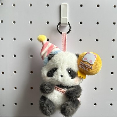52Toys Panda Roll Party Series Plush Pendant Keychain Creamy Balloon Pop