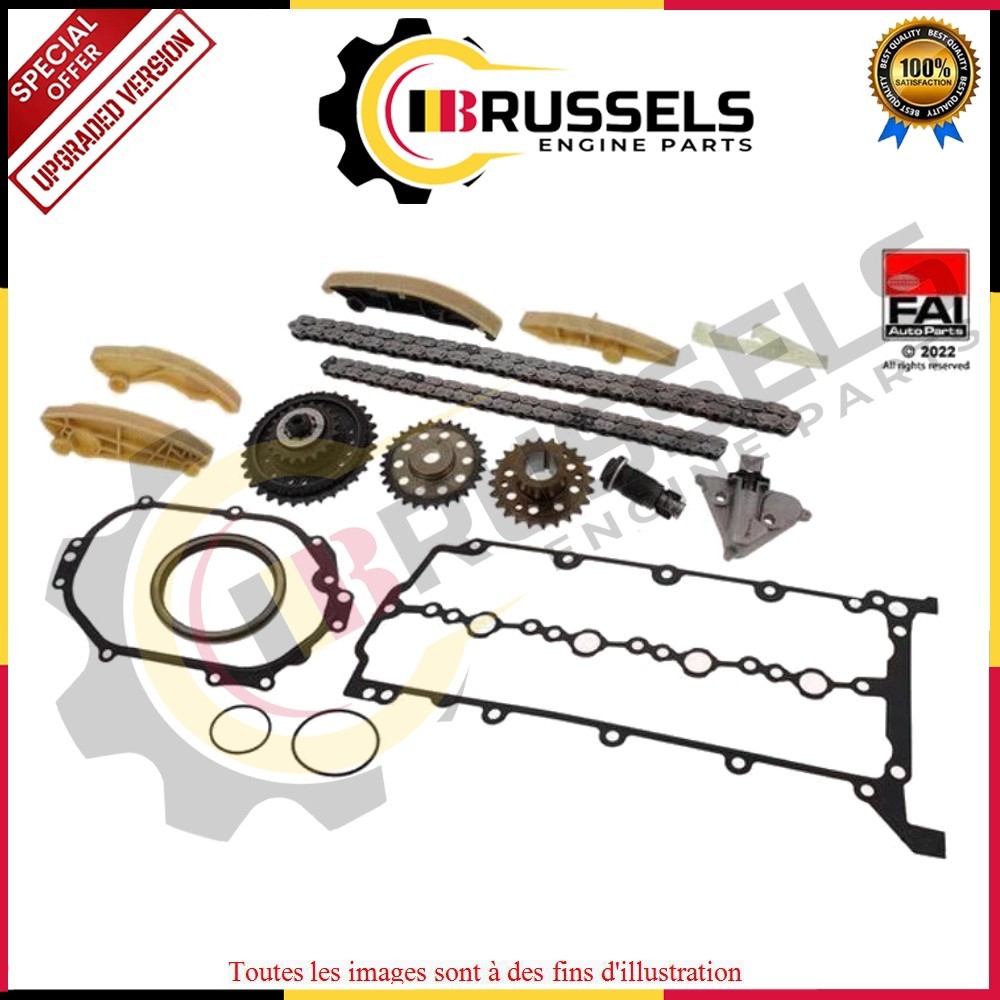 Kit Chaîne de Distribution TCK357 Jaguar Land Rover Haute Précision Fai Autoparts