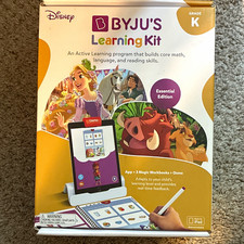 BYJU'S Disney Learning Kit Grade K Essential Edition for Osmo iPad 3 Workbooks