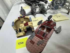 Vintage Lego Star Wars Lot 7672 6212 8017 75140 75048 7260 75090 4500 7133 4501