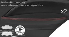 Rote Naht 2X Hintert�r Armlehne Lederbez�ge F�r BMW F21 2011-2017 3 T�r