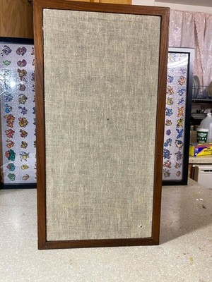 Acoustic Research AR-4x Walnut Wood ( ONE speaker only ) Working .
