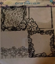 2008 Prima Marketing Inc. Clear Paintables Transparent Designed by IOD