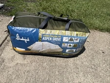 Slumberjack Aspen Grove 8 Person Hybrid Dome Family Camping Tent with 2 Rooms