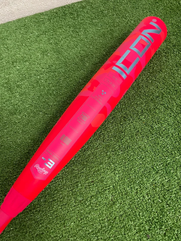 Bate BBCOR 2025 Rawlings Icon Electric Unicorn Edición Limitada (2 5/8") (-3) Foto 3 de 4