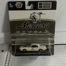 M2 Machines Auto-drivers 164 1968 Mercury Cougar R-code Diecast White Unopened M2 Machines Auto-drivers 164 1968 Mercury Cougar R-code Diecast White Unopened