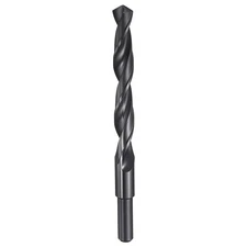 12mm Drill Bit 10mm Reduced Shank Round 4241 HSS 118° Nitriding Black