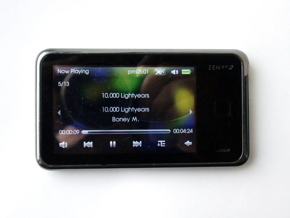 Creative Zen X-Fi2 +32GB card MP3 and FLAC Lossless Player with Rockbox firmware - Image 4 of 4