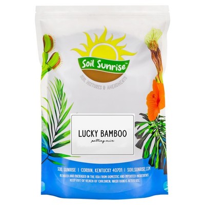 Lucky Bamboo Plant Potting Mix (Choose Size), Custom Soil Mix for Repotting  | eBay