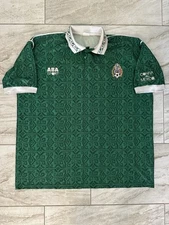 Authentic ABA Sport Mexico 1995-96 Prototype Soccer Jersey 2XL 3XL Vintage