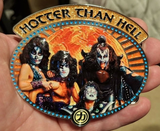 Hotter than Hell Belt Buckle Numbered