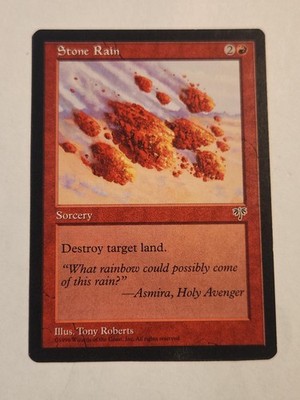 Stone Rain Mirage Magic: The Gathering Common MP