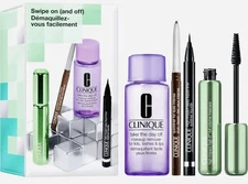 Clinique Swipe On (And Off) , Value Set- New With Box Perfect For Travel